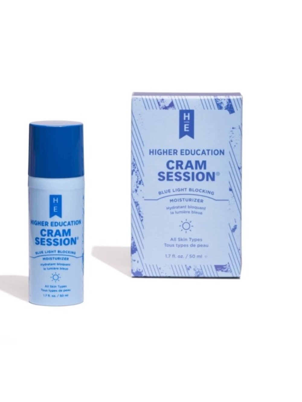Higher Education Moisture Cream Cram Session  1.7 fl oz NWT Blue Light Blocking